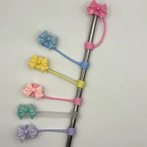 Bow Straw Topper