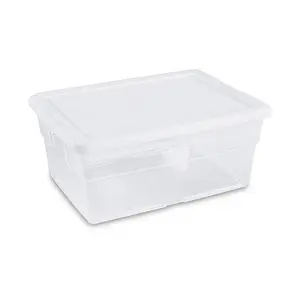 Clear Storage Box (16-quart)
