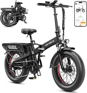 Heybike Mars 2.0 All-Terrain  Electric Bike | Peak Power 1800W | Top Speed Up to 32 MPH | 100N·m Torque | Range Up to 70+ Miles | 624Wh Removable Battery | 20” x 4” Fat Tires | Full Suspension | UL 2849 Certified