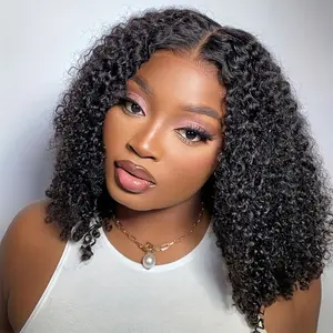 FORGIRL FOREVER Kinky Curly Wear Go Wig 6x4 Pre-Cut Glueless Wig Pre-Plucked Natural Hairline Ready to Wear Go Wig