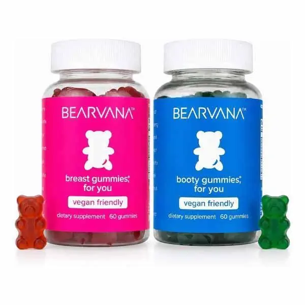 [Hot 2026!!!] BEARVANA Women's Multivitamin Gummies Combo Pack - Includes Herbal Extracts & Essential Vitamins - Berry Flavor | 2-Pack (120 Gummies)