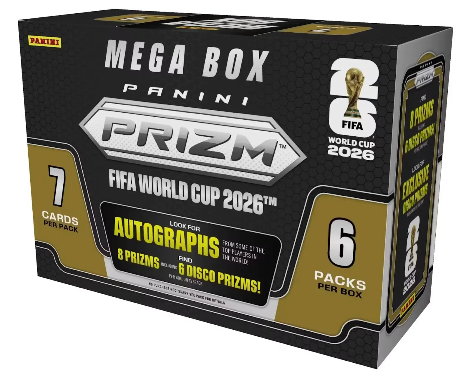 2026 Paniini Prizm FIFA World Cup Mega Box