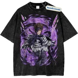 Sosuke Aizen Anime Shirt, Bleach Vintage Tee Gift For Fan Manga, Gift For Men, Gift For Women, Crew Neck T-shirt, Trending T-shirt