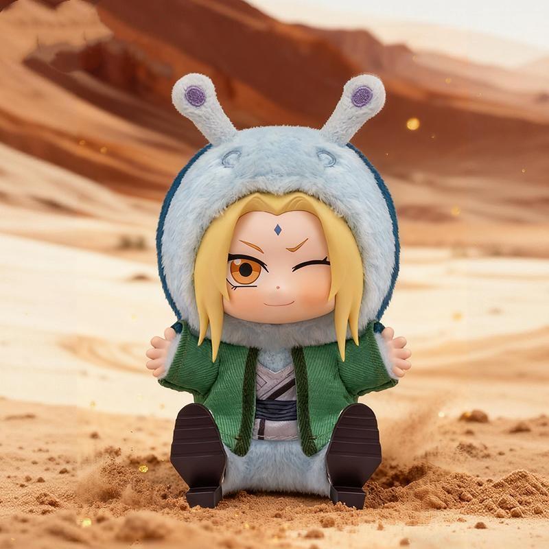 MINISO Naruto Shippuden Cute Beast Sitting Party Plush Charms Blind Box,5"Soft Anime Stuffed Toys Keychain,Cute Collectible Pendant,Kawaii Anime Bag Charm for Backpack, Purse, Keys,Desk Decor,Holiday Gift Mother's Day Gifts Children's Day Gifts