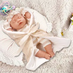 12-inch Reborn Baby Doll with Matching Outfit，Paired with Blanket， Halloween/Thanksgiving / Christmas gifts