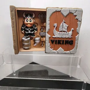 3d Viking book with sliding cover