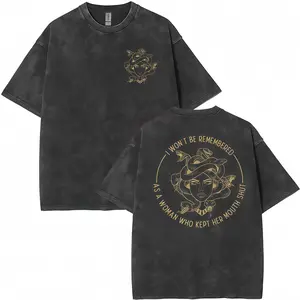 I Won't Be Remеmbered As A Woman Who Kеpt Her Mоuth Shut 2Sided Shirts, Women Powеr Shirts