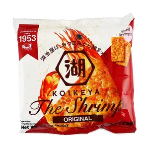 KOIKEYA Original Shrimp Flavored Potato Chips 42g - Authentic Japanese Snack, Crispy & Savory