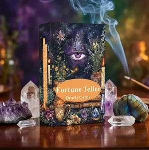 Fortune Teller Oracle: 56 Card Deck with keywords and messages - Fortune Teller Oracle: Unlock the Secrets of the Universe — One Card at a Time