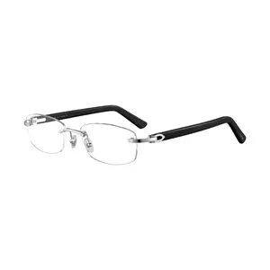 Pre-owned Cartier CT0048O 003 Eyeglasses