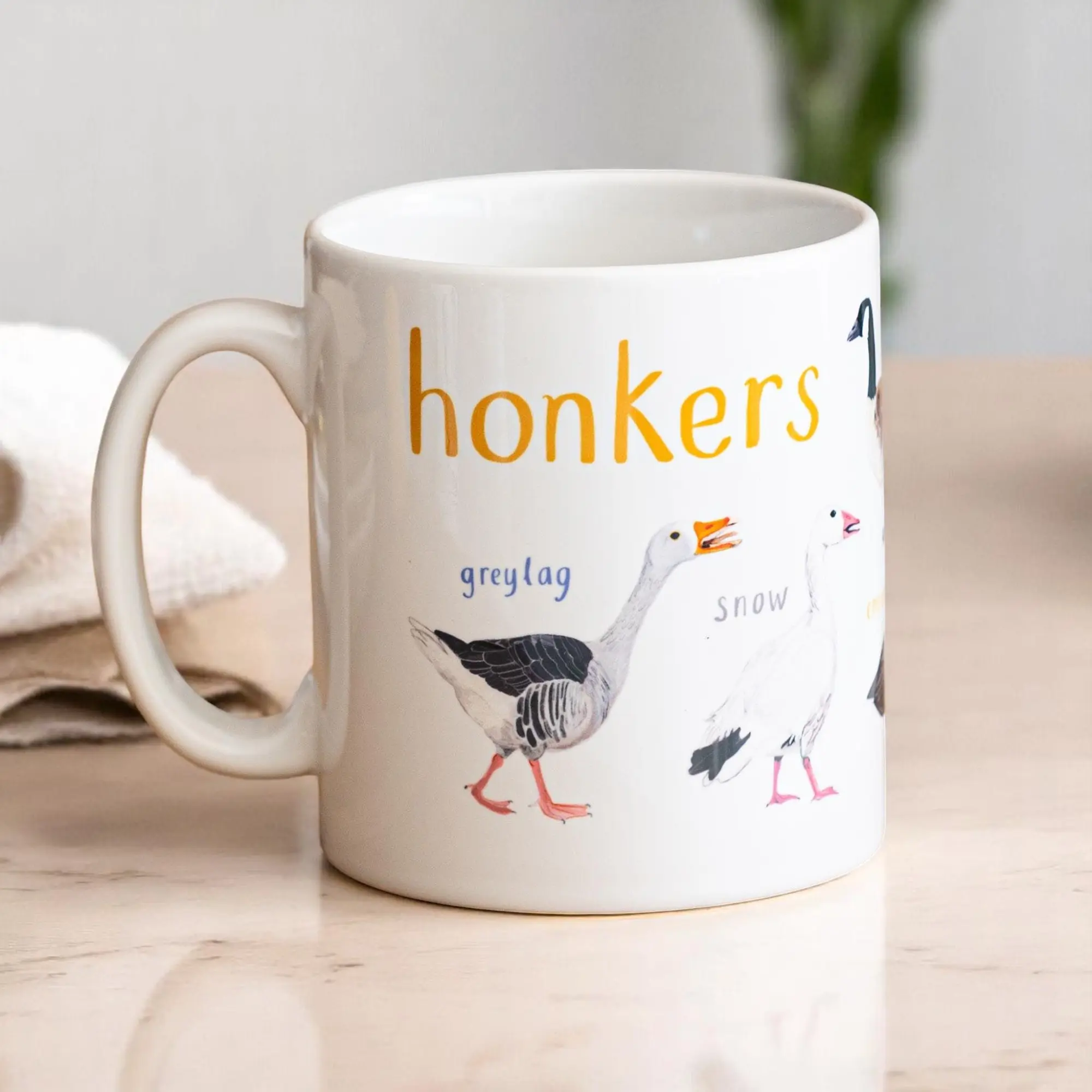 Honkers Bird Mug – Funny Ceramic Goose Cup for Bird Lovers