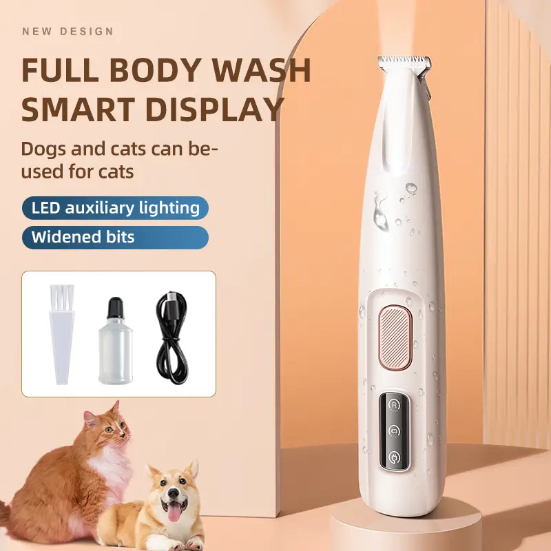 Pet Grooming Trimme, cat and dog face, ear, eye, foot hair, hair clippers. Pet Universal, Pet hair clippers