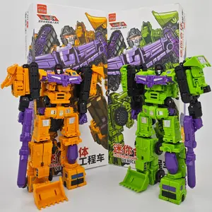 Transformation 6 in 1 Model MINI Devastator 21CM Action Figure Robot Plastic Toys BEST Gift Child Kid