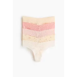 H&M 5-pack lace thong briefs