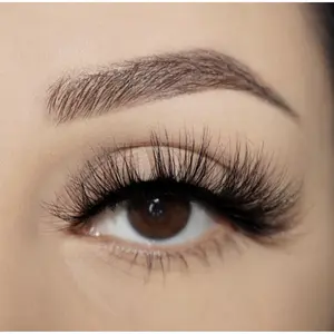 "NYC Lash" 3D False Eyelashes, Cat Eye Effect Lash,Reusable 20 Wears, Lightweight, 20MM Lashes, Luxury, 1 Pair of Strip Eyelashes (Glue Not Included)