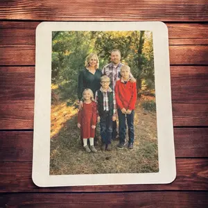 Custom Photo Mousepad - Customizable Design for Home or Office Use