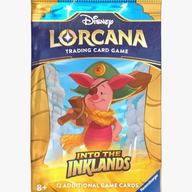 Lorcana into the inklands booster pack rip and ship