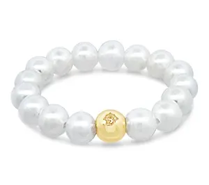 Elyse Ryan 4 MM White Pearl Ring