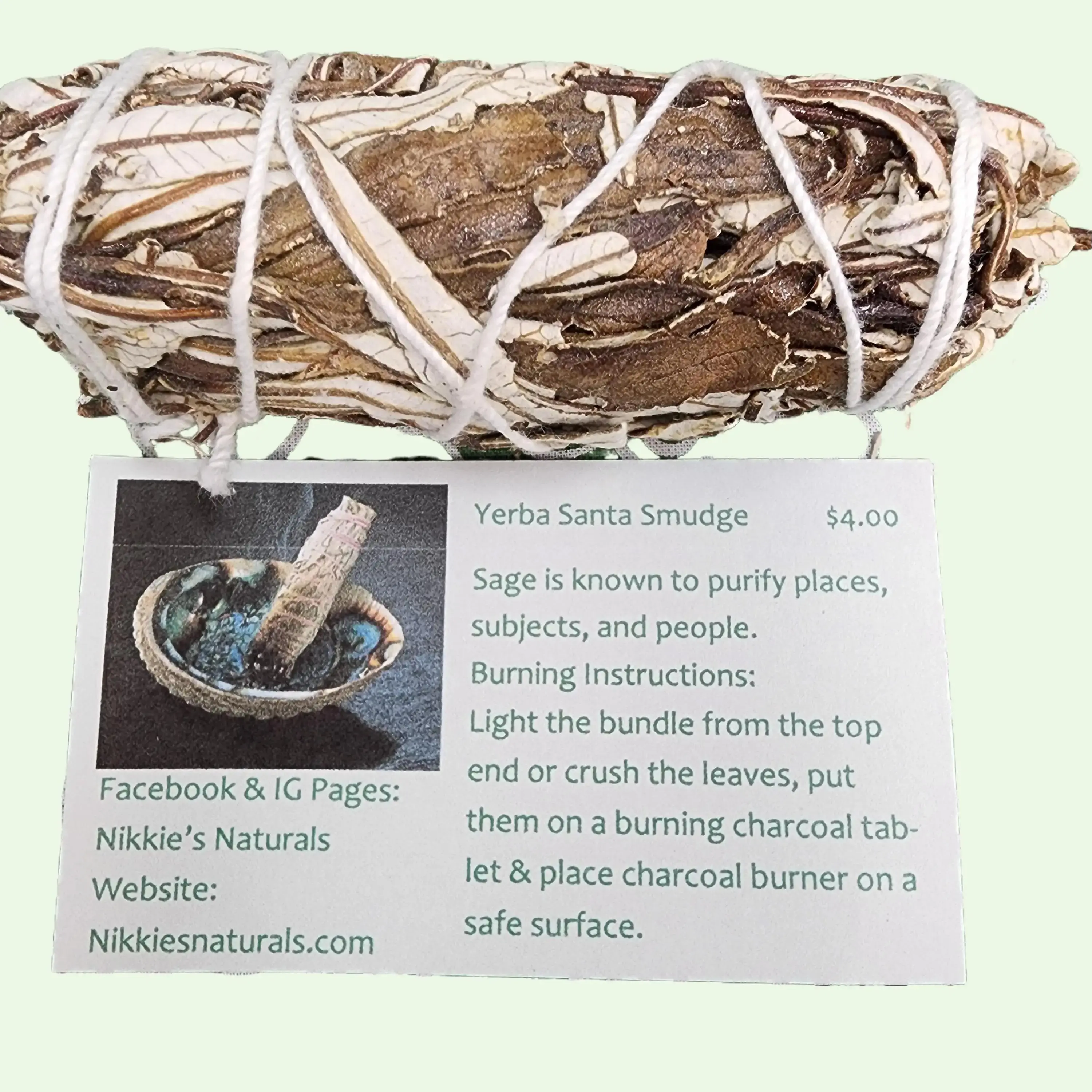 $4 Sage bundles - 4 inches - perfect for smudging practices