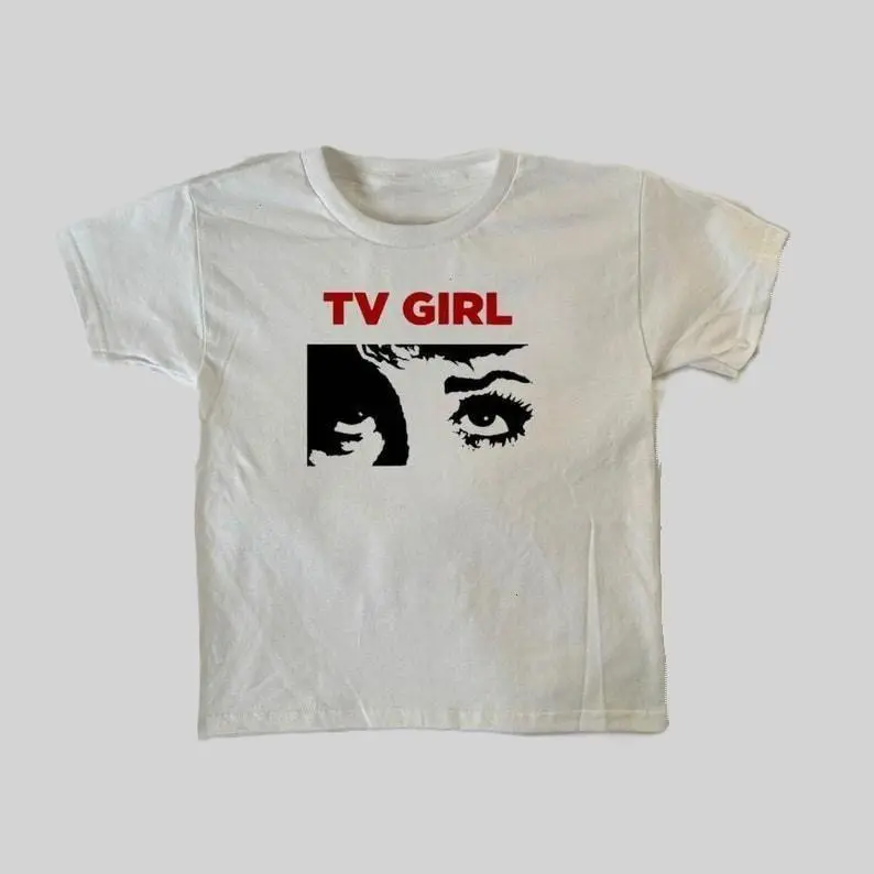 TV Girl Baby Tee, lovers rock, y2k clothingTV Girl Baby Tee  Lovers Rock Y2K Aesthetic Top for Soft Girls