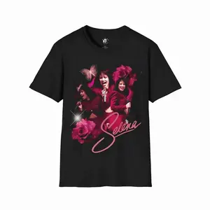Selena Quintanillaplayera Estilo Selena Quintanillareina Del Texmex Unisex Cotton Graphic Tee Unisex Cotton Shirts Every Basic Everyday T-Shirt