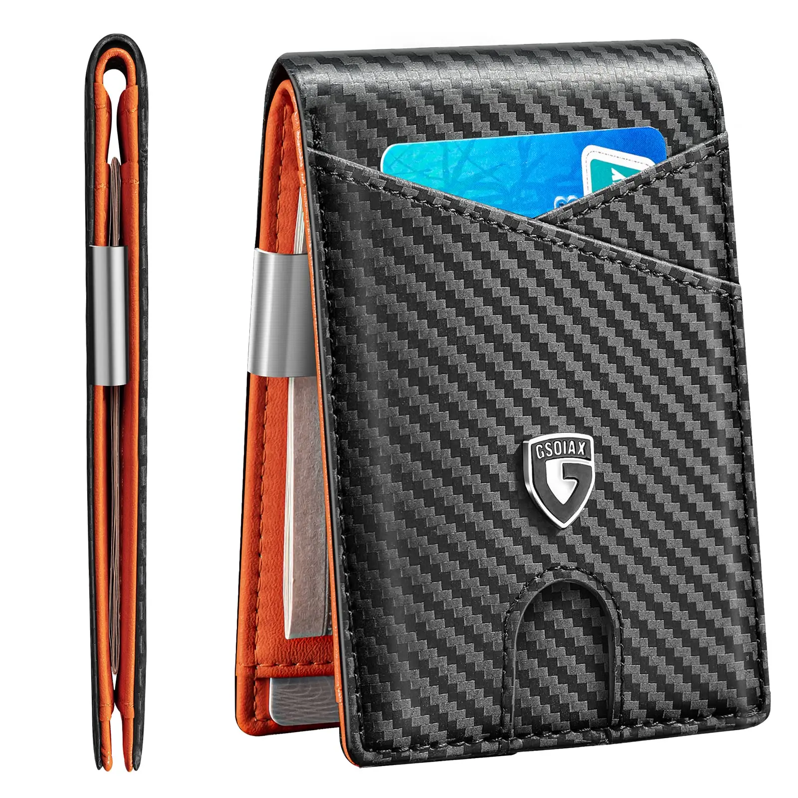 Carbon Fiber - Orange