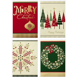 Image Arts Christmas Boxed Cards Assortment, Elegant Icons (4 Designs, 24 Cards with Envelopes)