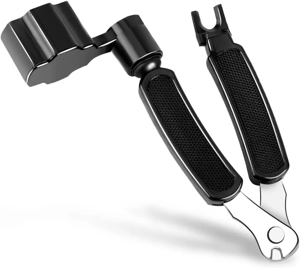 3-in-1 Multifunctional Guitar Maintenance Tool - Guitar String Winder, Cutter, Pin Puller Instrument Accessories (Style-A)