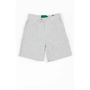 FIELD OF STUDY Men's by Pacsun Striped Linen Baggy Shorts