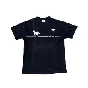 Def.tones 2000s White Pony T-Shirt, Cotton Short Sleeve Shirt, Gift Shirt for Men and Women Crewneck Classic