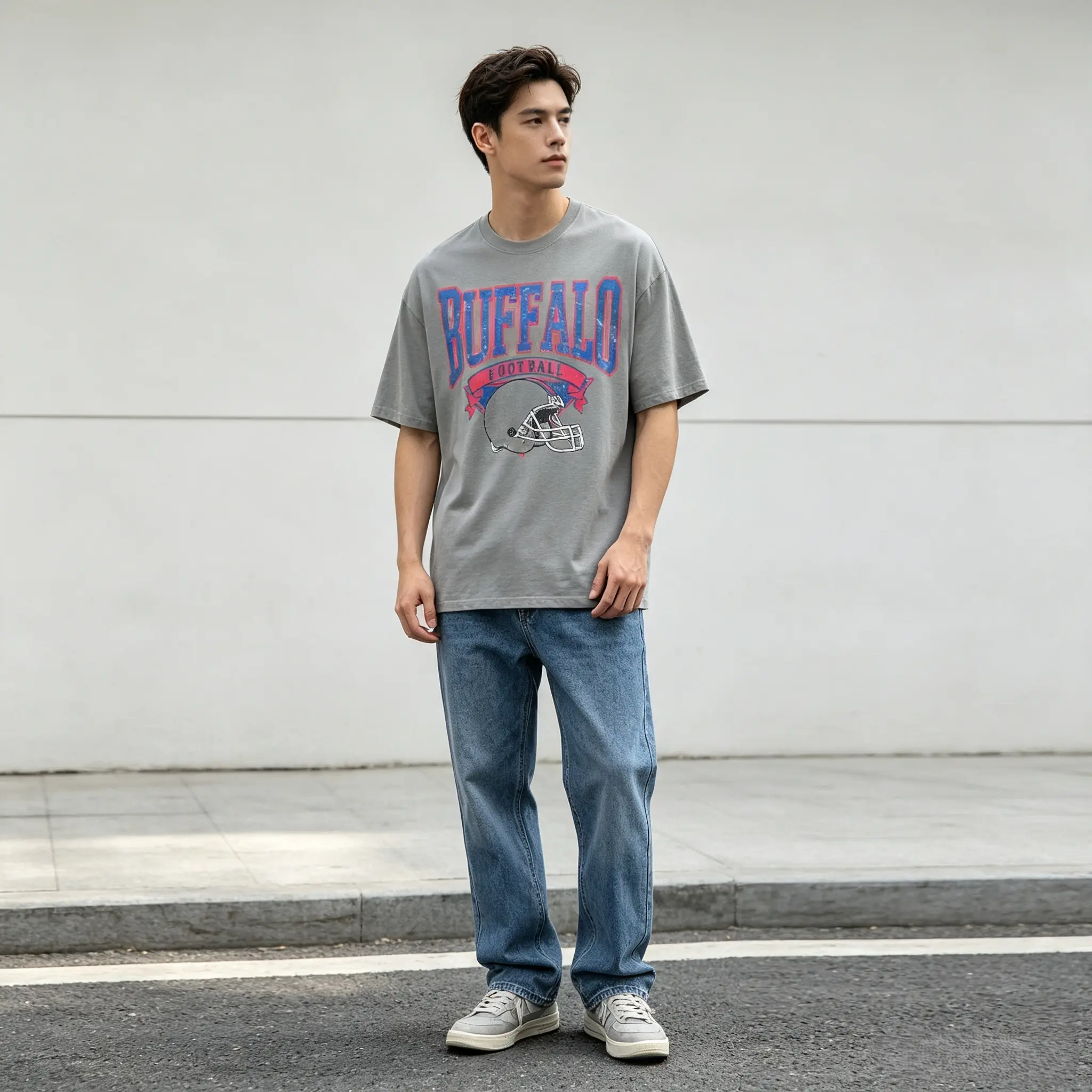 Vintage Throwback Football T-Shirt, Retro Hometown NFL Teams Tee | Buffalo, Kansas City, Dallas, San Francisco, Pittsburgh Casual Clothes