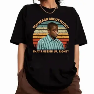 Psych Pluto vintage 90s Tshirt, Burton Guster Quote Shirt, Psych TV Show Shirt, You Heard About Pluto That's Messed Up Right Funny Tee, Psych Show Merch For Fans