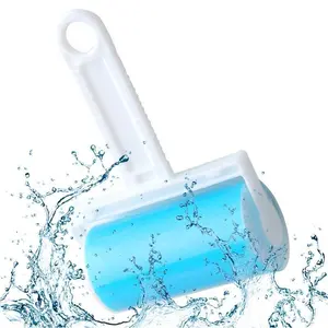 Reusable Sticky Hair Roller Cleaner, Lint Rollers, Washable Pet Grooming Hair Remover Deshedding Tool for Clothes & Car Seats, Large & Small Cleaning Tool