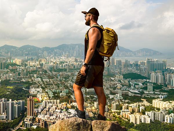 NORTIV8 Men's Mid-Cut Hiking Boots, Waterproof Outdoor Trekking Shoes for Backpacking, Camping