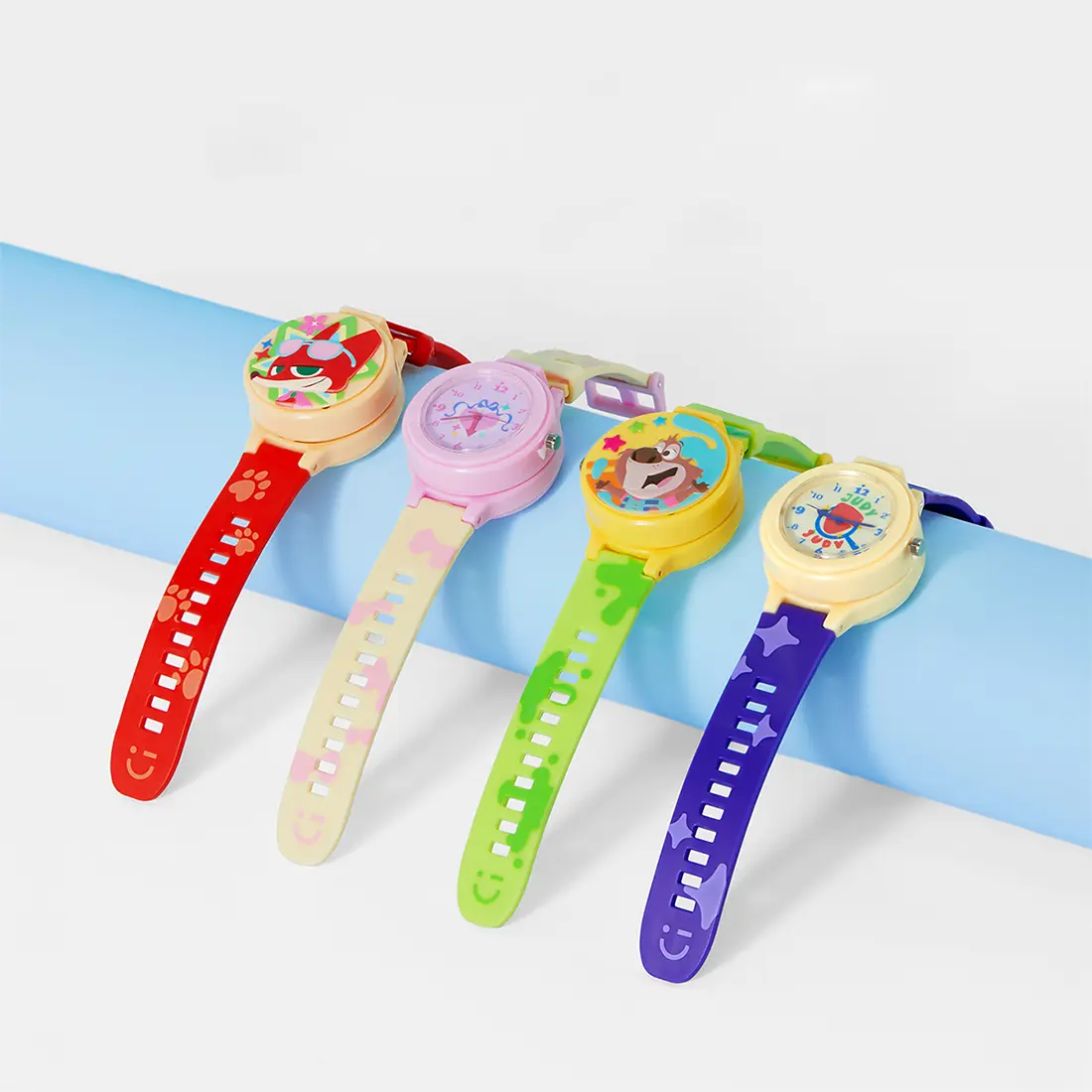 [Summer New Product] MINISO Disney Crazy Animal City Series Watch Part 2 Nibbles/Gary DIY Trendy Cute Toy Gift for Kids Teens Boys Girls Ages 3+