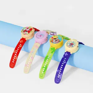 【Special New Year's gift】MINISO Disney Crazy Animal City Series Watch Part 2 Nibbles/Gary DIY Trendy Cute Toy Gift for Kids Teens Boys Girls Ages 3+