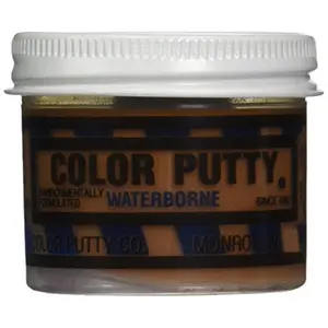 212 MAIN Odorless Ready-to-Use Wood Repair Color Putty, 236 Water-Based Formula Color-Transmitted Nutmeg Putty - 3.68 oz