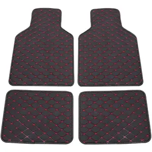 Universal PU Leather Car Floor Mats Provide All weather Protection Non slip and Wear resistant Waterproof and Easy To Clean Effectively Protect The Interior Floor and Improve The Interior Texture