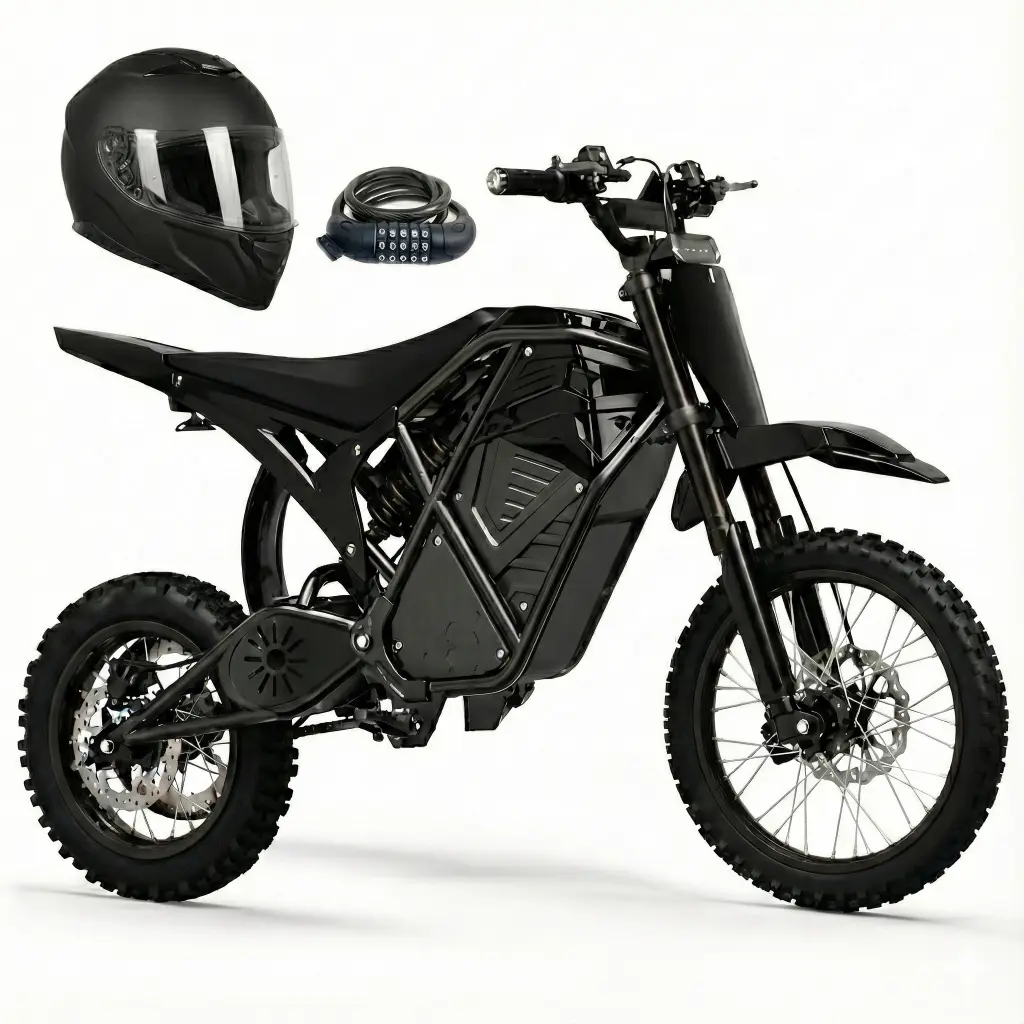 ebiek+Lock + Helmet(Black)