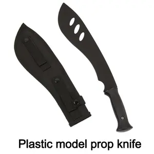 Plastic Unsharpened Model Knife, Bendable Costume Accessory, Cosplay Prop, Stage Performance Tool, Fashion Decoration Item
