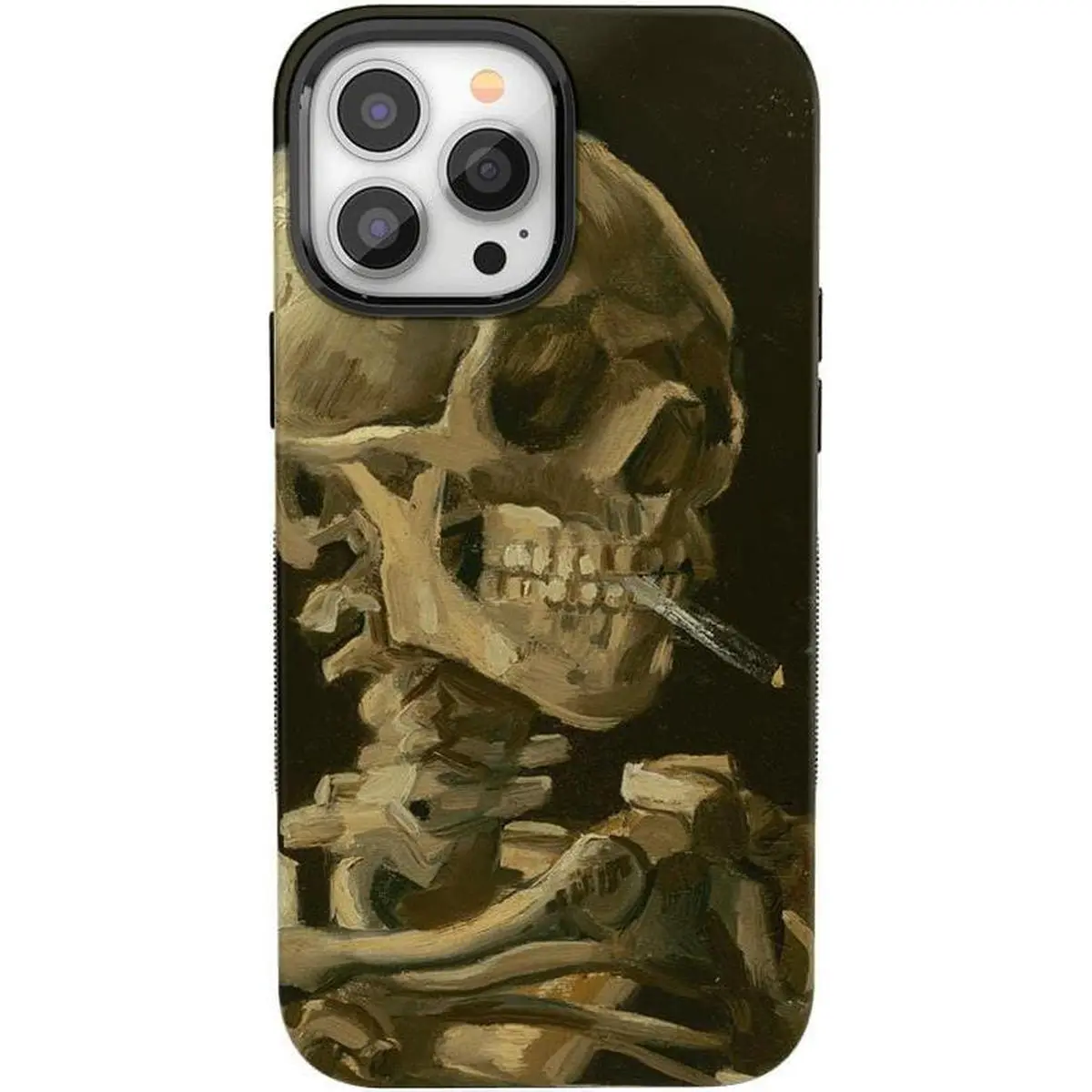 Casely iPhone 13 Pro Max Case | Van Gogh Museum | Skull of a Skeleton | Bold Protective Design | Compatible with MagSafe