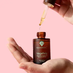 FEMMAGIC Vagelixir – Herbal Feminine Care Oil for Natural pH Balance & Flora Support (1 fl oz)