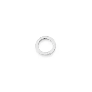 Charm Holder Silver, Circle