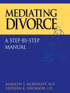 USED-Mediating Divorce: A Step-By-Step Manual by McKnight, Marilyn S. (Paperback)