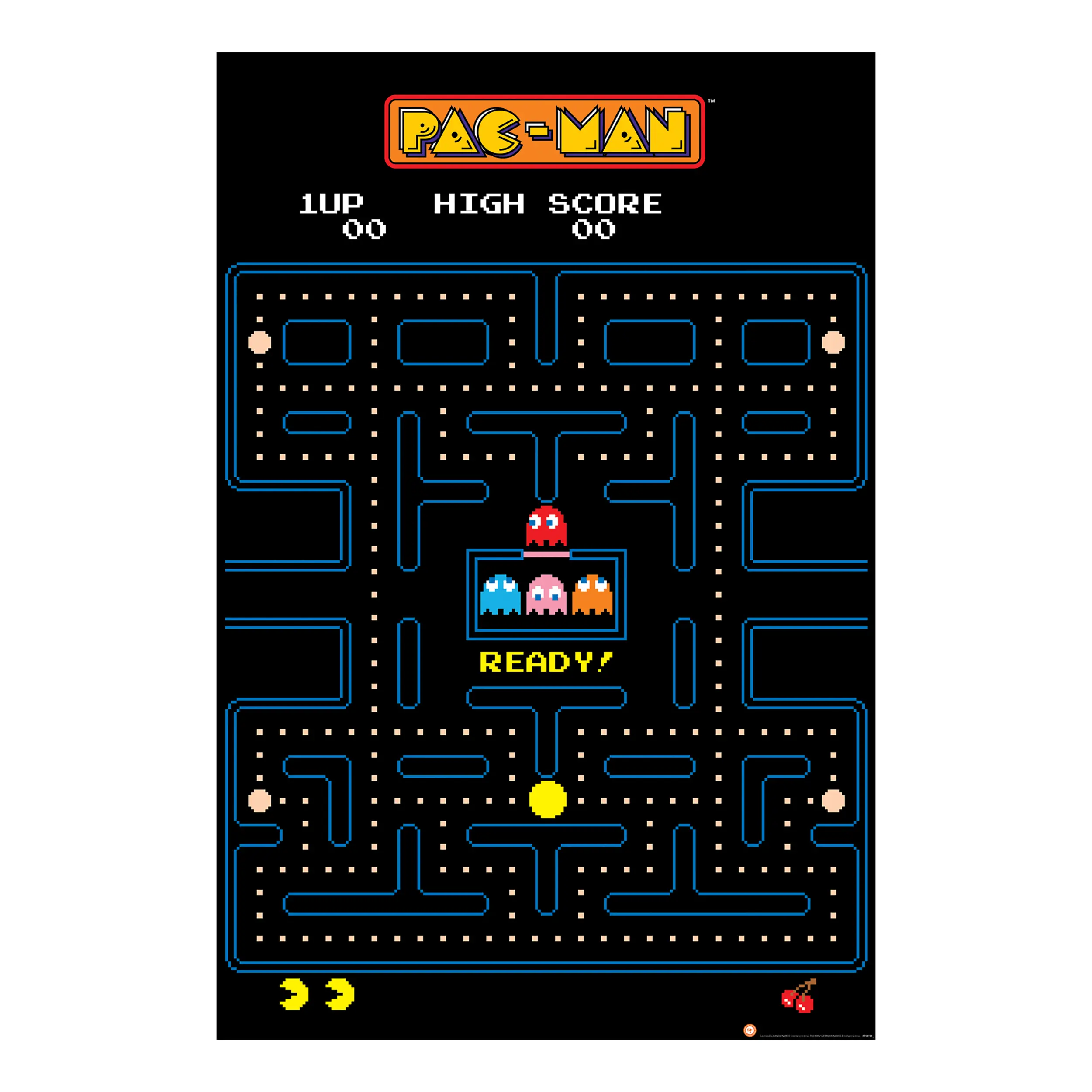 Pac-Man – Maze 24x36 Officially Licensed Unframed Poster