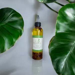 MJ Hair Care "Anoited Hair Growth Oil" - Packed with powerfull herns like Rosemary, Cloves, & Rare Luxurious Blue Lotus Flower along with other botanical powerhouse