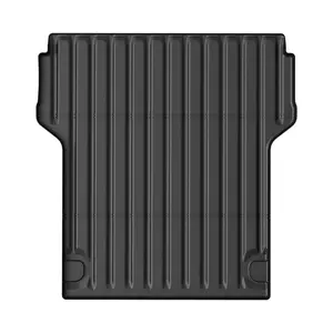 GARVEE Truck Bed Mat for 2022 2023 2024 Ford Maverick Hybrid & Gas 4.5 Feet(54.4 inches) Bed, All Weather TPE Heavy Duty Pickup Bed Liner Cargo Mat