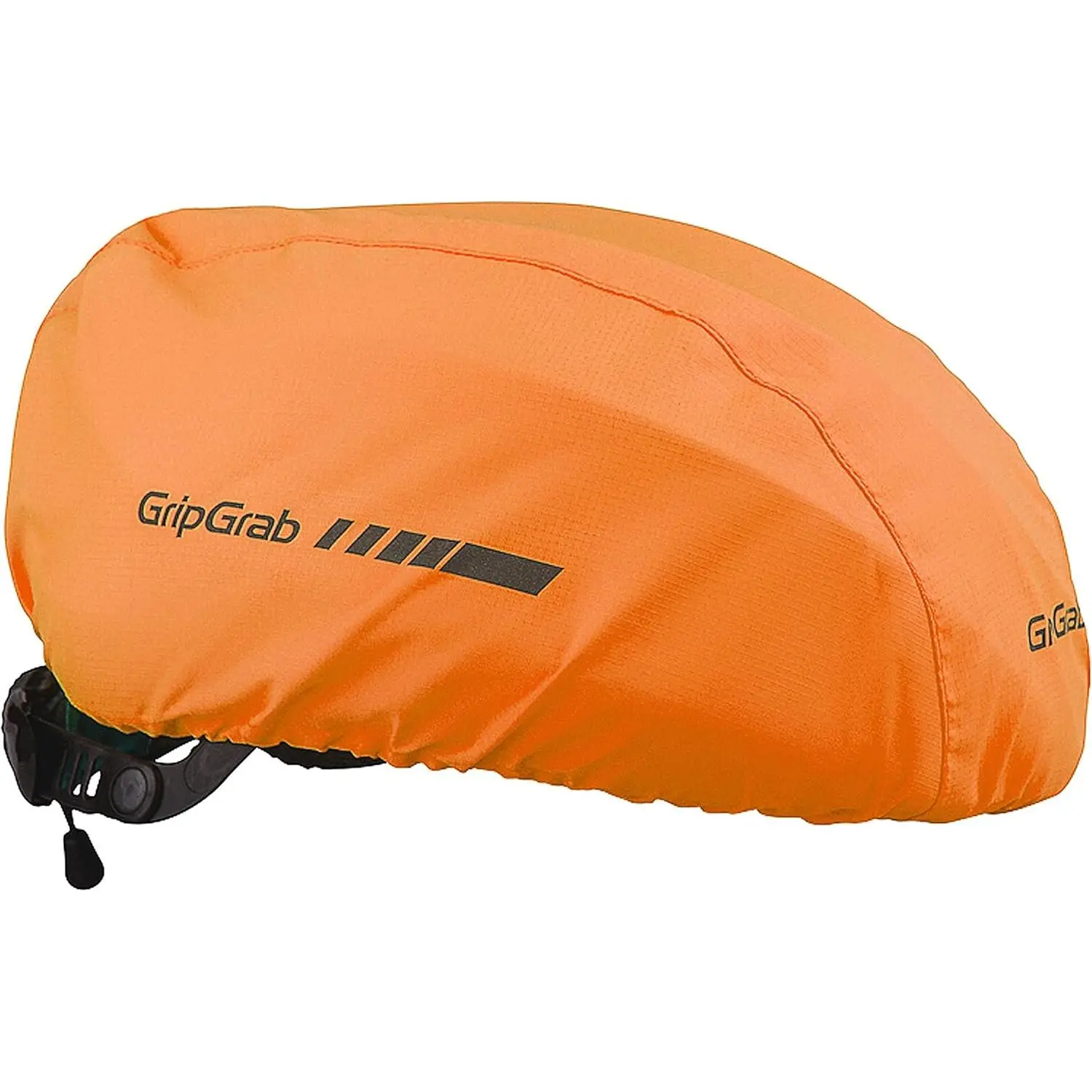 GripGrab Bicycle Helmet Cover - Waterproof, High-Visibility, Reflective, Windproof, Drawstring-Adjustable Unisex Adult Pull-Over Accessory with Taped Seams (1 Size) for Bikes, Road, Mountain, Gravel