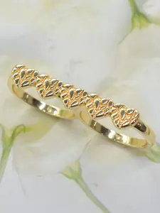 Women's Simple Heart Design Ring, Elegant Jewelry Gift for Girlfriend/birthday, Perfect Daily Wear/apron/dating/party/fashion Accessory, Heart Cluster Ring