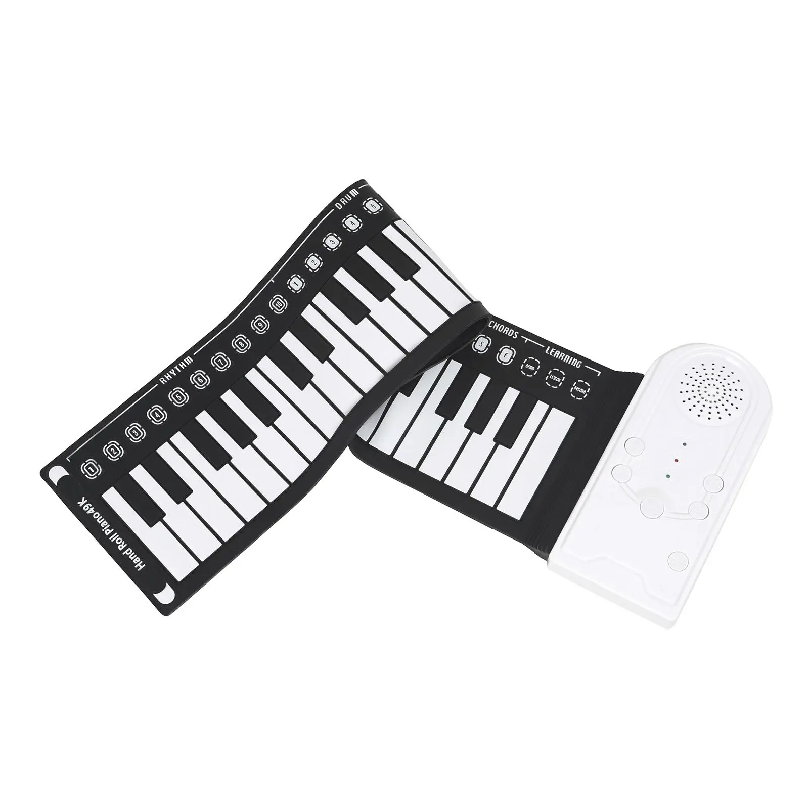 49 Key Portable Foldable Electronic Piano, Electronic Keyboard, Folding Piano, Music Instrument for Teenager & Adults, Musical Instruments & Accessories